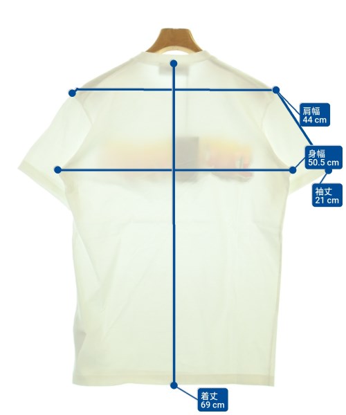 DSQUARED（ディースクエアード）Tシャツ・カットソー 白 サイズ:S メンズ/2200699866040