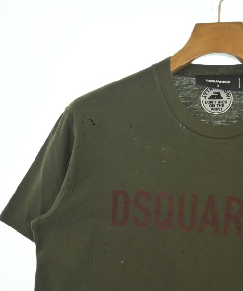 DSQUARED（ディースクエアード）Tシャツ・カットソー カーキ サイズ:S メンズ/2200699866057