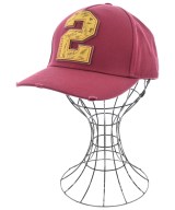 DSQUARED（ディースクエアード）キャップ 赤 サイズ:- メンズ/2200700575039