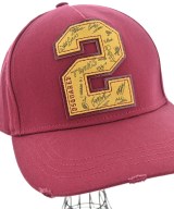 DSQUARED（ディースクエアード）キャップ 赤 サイズ:- メンズ/2200700575039