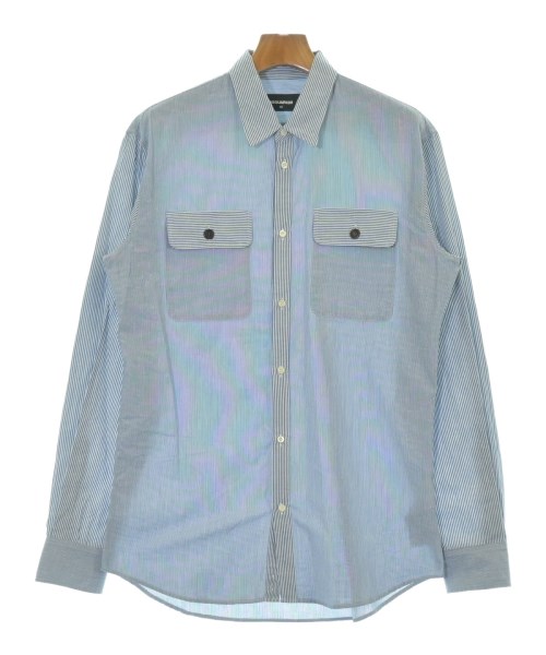 DSQUARED(ディースクエアード)カジュアルシャツ 青 サイズ:48(L位)/2200697686046