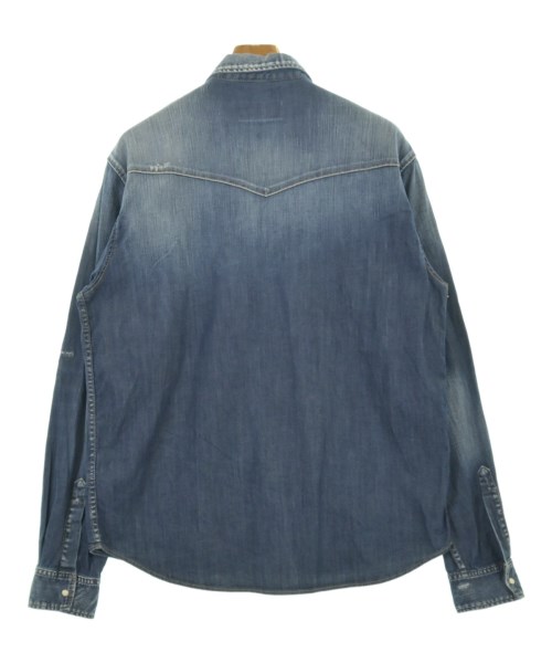 DSQUARED（ディースクエアード）カジュアルシャツ 青 サイズ:46(M位) メンズ/2200694661138