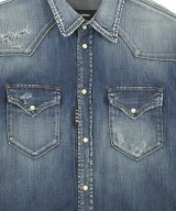 DSQUARED（ディースクエアード）カジュアルシャツ 青 サイズ:46(M位) メンズ/2200694661138
