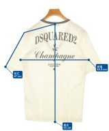 DSQUARED（ディースクエアード）Tシャツ・カットソー 白 サイズ:XS メンズ/2200701397098