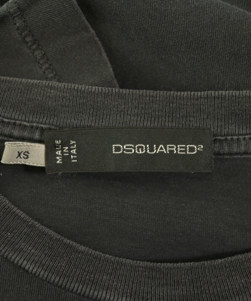 DSQUARED（ディースクエアード）Tシャツ・カットソー 黒 サイズ:XS メンズ/2200701397104