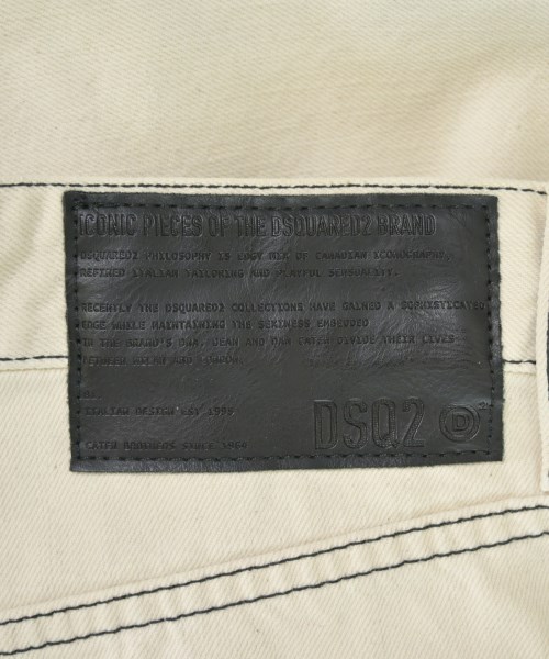 DSQUARED（ディースクエアード）デニムパンツ 白 サイズ:50(XL位) メンズ/2200702083020