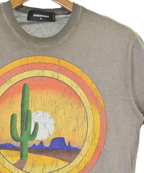 DSQUARED（ディースクエアード）Tシャツ・カットソー 茶 サイズ:M メンズ/2200702083044
