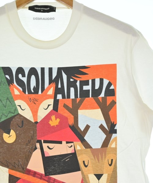 DSQUARED（ディースクエアード）Tシャツ・カットソー 白 サイズ:M メンズ/2200702083082
