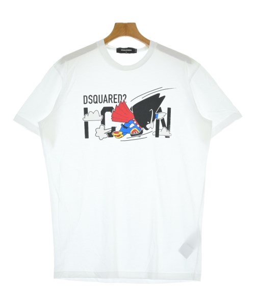 DSQUARED(ディースクエアード)Tシャツ・カットソー 白 サイズ:L/2200702083099