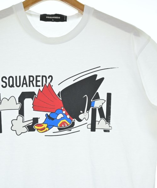 DSQUARED（ディースクエアード）Tシャツ・カットソー 白 サイズ:L メンズ/2200702083099