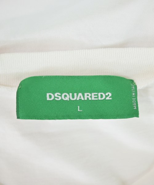 DSQUARED（ディースクエアード）Tシャツ・カットソー 白 サイズ:L メンズ/2200702083105