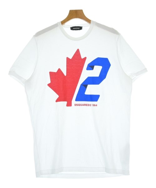 DSQUARED(ディースクエアード)Tシャツ・カットソー 白 サイズ:L/2200702083112