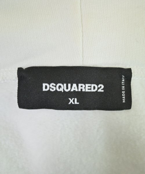 DSQUARED（ディースクエアード）パーカー 白 サイズ:XL メンズ/2200702083129