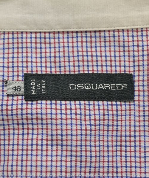 DSQUARED（ディースクエアード）カジュアルシャツ 青 サイズ:48(L位) メンズ/2200655094098