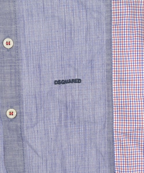 DSQUARED（ディースクエアード）カジュアルシャツ 青 サイズ:48(L位) メンズ/2200655094098