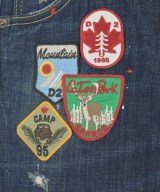 DSQUARED（ディースクエアード）デニムパンツ 紺 サイズ:36(XS位) レディース/2200648711117