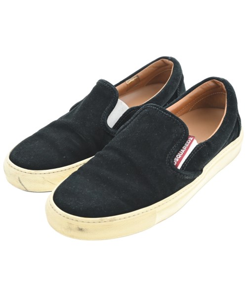 DSQUARED(ディースクエアード)スニーカー 黒 サイズ:EU41(26cm位)/2200655347545