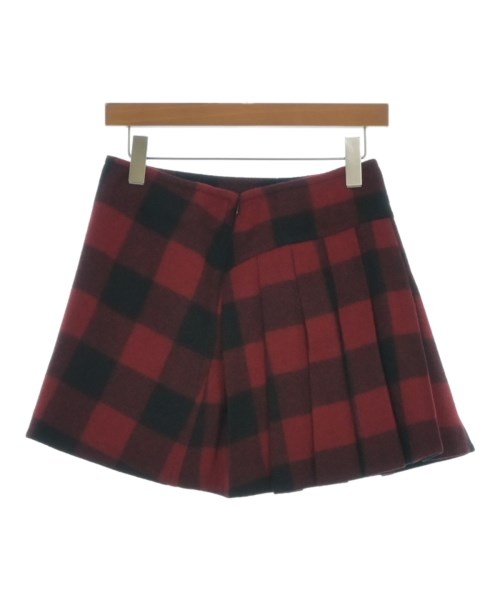 DSQUARED（ディースクエアード）ミニスカート 赤 サイズ:38(S位) レディース/2200651097086