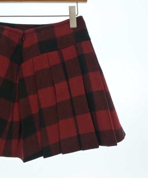 DSQUARED（ディースクエアード）ミニスカート 赤 サイズ:38(S位) レディース/2200651097086