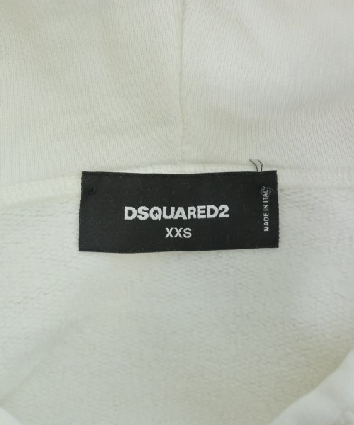 DSQUARED（ディースクエアード）パーカー 白 サイズ:XXS レディース/2200651097116