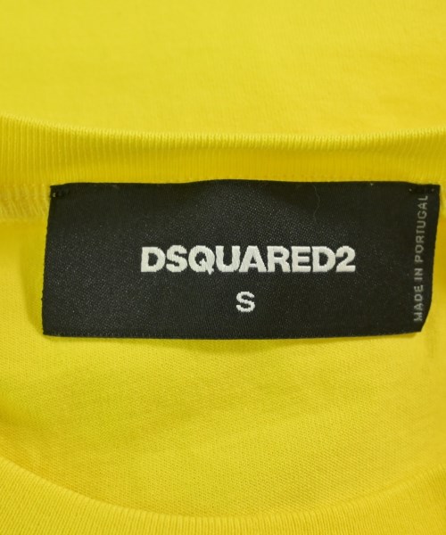 DSQUARED（ディースクエアード）Tシャツ・カットソー 黄 サイズ:S メンズ/2200651097130