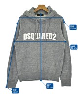 DSQUARED（ディースクエアード）パーカー グレー サイズ:M メンズ/2200656293018