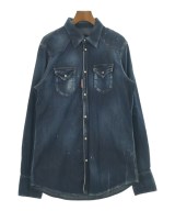 DSQUARED（ディースクエアード）カジュアルシャツ 青 サイズ:50(XL位) メンズ/2200656524167