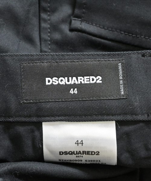 DSQUARED（ディースクエアード）カーゴパンツ 黒 サイズ:44(S位) メンズ/2200657005115