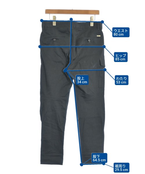 DSQUARED（ディースクエアード）カーゴパンツ 黒 サイズ:44(S位) メンズ/2200657005115