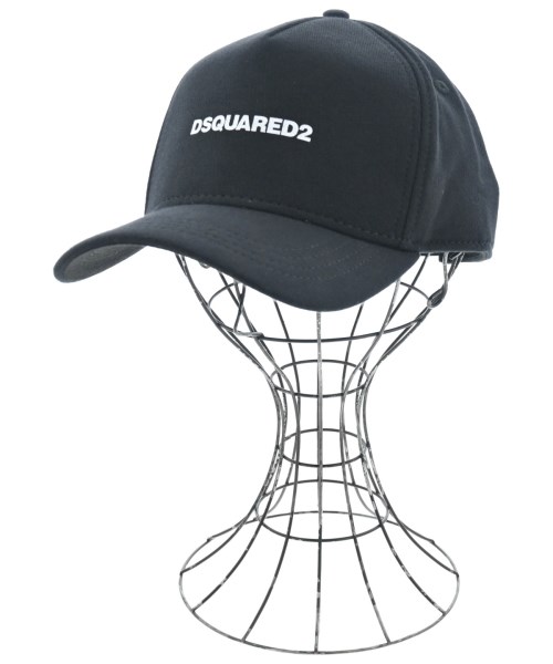 DSQUARED(ディースクエアード)キャップ 黒 サイズ:-/2200657037048