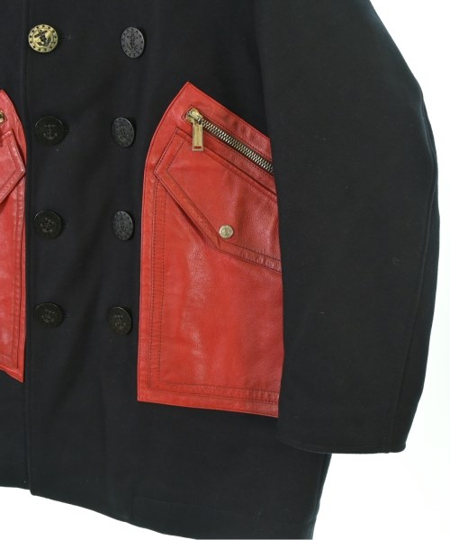 DSQUARED（ディースクエアード）ピーコート 紺 サイズ:38(S位) レディース/2200658288067