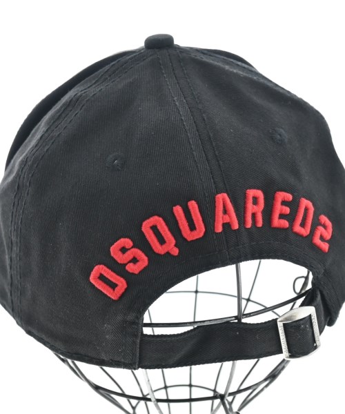 DSQUARED（ディースクエアード）キャップ 黒 サイズ:- メンズ/2200659789051