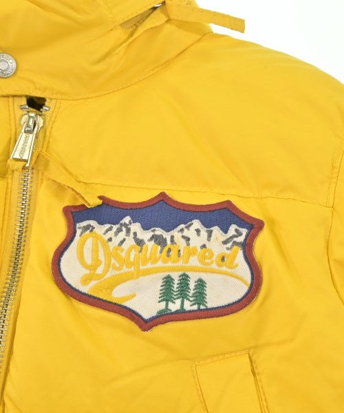 DSQUARED（ディースクエアード）ダウンジャケット/ダウンベスト 黄 サイズ:38(S位) レディース/2200658698019