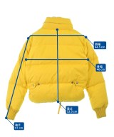 DSQUARED（ディースクエアード）ダウンジャケット/ダウンベスト 黄 サイズ:38(S位) レディース/2200658698019