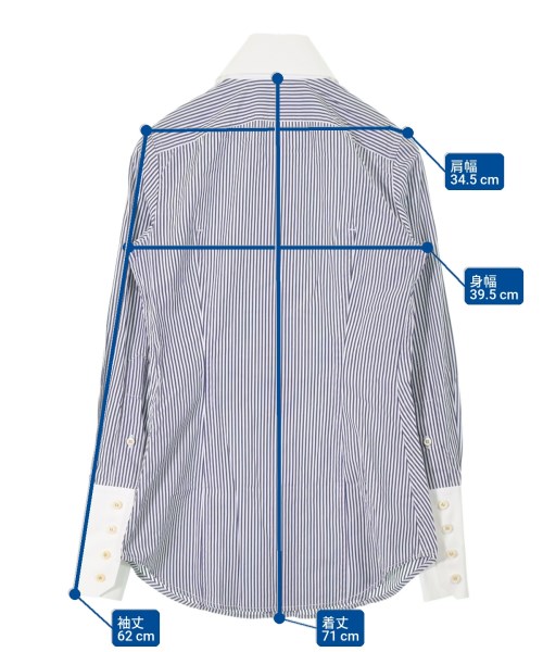 DSQUARED（ディースクエアード）カジュアルシャツ 白 サイズ:40(M位) レディース/2200658698064