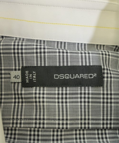 DSQUARED（ディースクエアード）カジュアルシャツ 黒 サイズ:40(M位) レディース/2200658698071