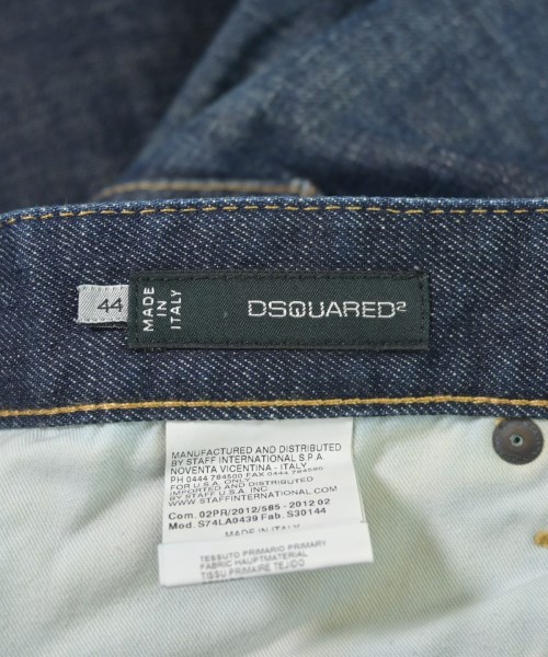 DSQUARED（ディースクエアード）デニムパンツ 紺 サイズ:44(S位) メンズ/2200660539157