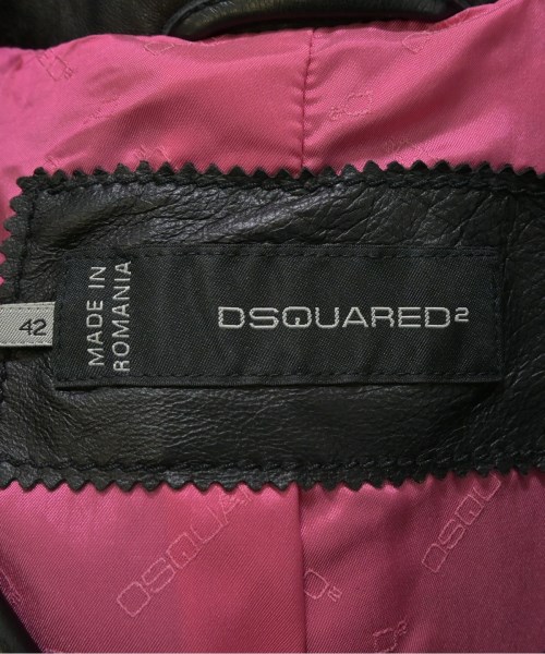DSQUARED（ディースクエアード）ライダース 黒 サイズ:42(M位) レディース/2200655228035