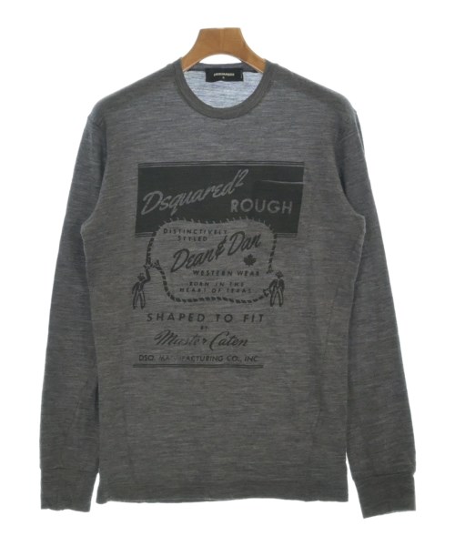 DSQUARED(ディースクエアード)ニット・セーター グレー サイズ:S/2200658704048