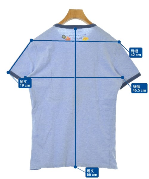 DSQUARED（ディースクエアード）Tシャツ・カットソー 青 サイズ:S メンズ/2200659650030