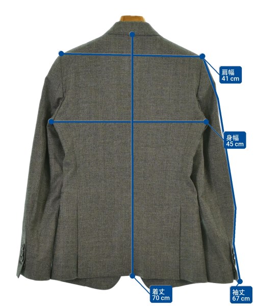 DSQUARED（ディースクエアード）ジャケット グレー サイズ:38(S位) レディース/2200659657015