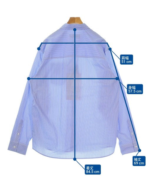 DSQUARED（ディースクエアード）カジュアルシャツ 青 サイズ:M メンズ/2200661869017