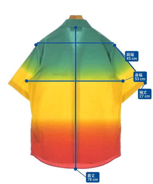 DSQUARED（ディースクエアード）カジュアルシャツ 緑 サイズ:46(M位) メンズ/2200661869024