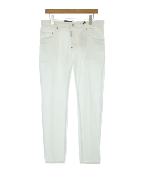 DSQUARED(ディースクエアード)デニムパンツ 白 サイズ:50(XL位)/2200661869093