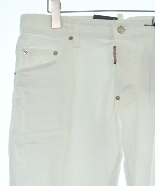 DSQUARED（ディースクエアード）デニムパンツ 白 サイズ:50(XL位) メンズ/2200661869093
