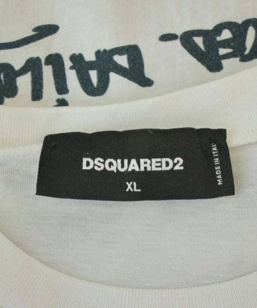 DSQUARED（ディースクエアード）Tシャツ・カットソー 白 サイズ:XL メンズ/2200662180104