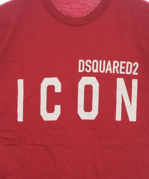 DSQUARED（ディースクエアード）Tシャツ・カットソー 赤 サイズ:L メンズ/2200708205013
