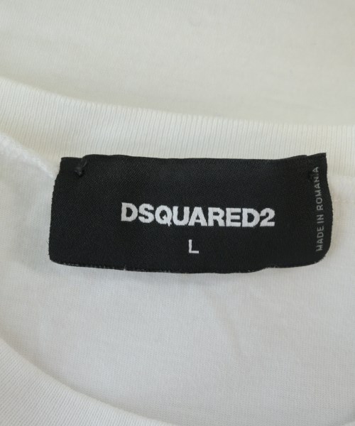 DSQUARED（ディースクエアード）Tシャツ・カットソー 白 サイズ:L メンズ/2200708205020