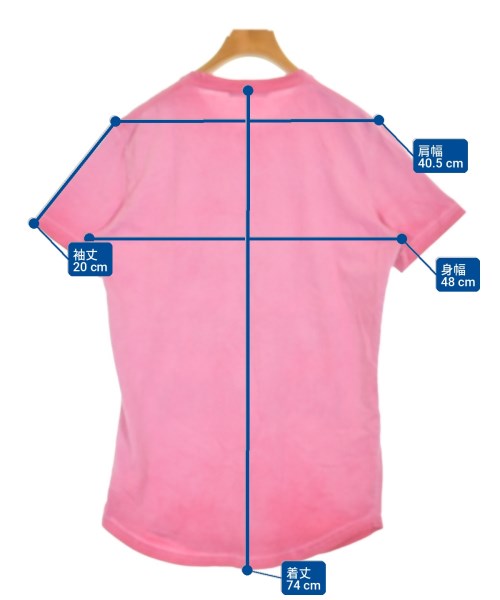 DSQUARED（ディースクエアード）Tシャツ・カットソー ピンク サイズ:M レディース/2200708177099