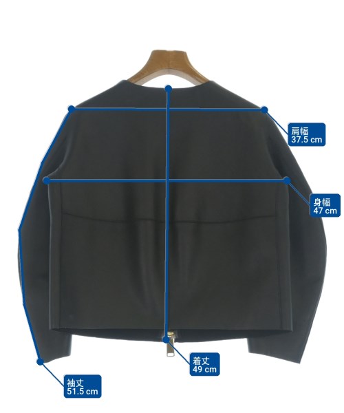 DSQUARED（ディースクエアード）ライダース 黒 サイズ:38(S位) レディース/2200713811100